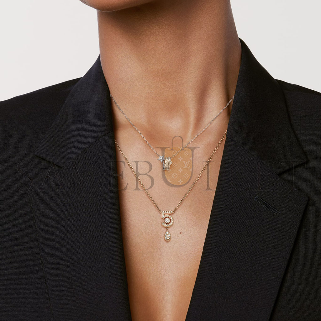 Ch*el Étoile filante necklace j10813
